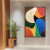 Imagem do Quadro Decorativo Abstrato Cores em Movimento Autoral