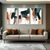 Trio de Quadros Decorativos Explosão Criativa em Cores Quentes Autoral - loja online