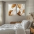 Dupla de Quadros Decorativos Beleza Reluzente em Tons Neutros Autoral - Moldura Maringá - Quadros Decorativos