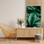 Quadro Natureza Folhas Verde Incrível - Moldura Maringá - Quadros Decorativos