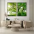 Dupla de Quadros Decorativos Paisagem Árvore Verde - Moldura Maringá - Quadros Decorativos
