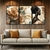 Trio de Quadros Decorativos Jardim dos Sonhos Autoral - loja online