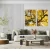Dupla de Quadros Decorativos Árvore Folhas Amarelas na internet
