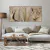 Trio de Quadros Decorativos Palmeiras Secas - Moldura Maringá - Quadros Decorativos