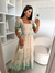 VESTIDO LAISE LORENA(Verde Agua)