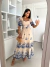 VESTIDO LAISE LORENA(Azul)