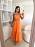 VESTIDO SIANINHA TRICOLINE(Laranja) - comprar online