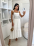 VESTIDO SIANINHA TRICOLINE(Off-White) - comprar online