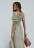 VESTIDO LAISE LISO(Verde Musgo) - MMM ATACADO