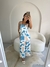 VESTIDO MIDI VISCOLINHO(Azul) - loja online