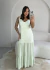 VESTIDO LONGO VISCOLINHO(Verde) - comprar online