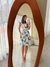 VESTIDO CURTO CAROL(Azul) na internet