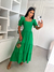 VESTIDO LAISE BARRADO(Verde) - MMM ATACADO