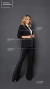 Blazer Micro Stripe - REF 2852 - Prioritat - Moda Feminina