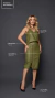 Saia Midi Leather - REF 2823 na internet