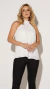 Blusa Trapézio Gola Alta - REF 2591