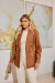 Blazer Leather Oversized - REF 3538 - comprar online