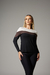 Blusa Tricolor Manga Longa - REF 2651 - comprar online