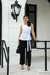 Calça Reta Rebites - REF 3159 - Prioritat - Moda Feminina