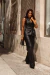 Imagem do Colete Leather Transpassed - REF 3544