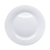 PLATO PLAYO DE VIDRIO CAROL 20CM OPAL BLANCO