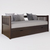 DIVAN CAMA MEDITERRANEO 110 CAOBA