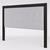 RESPALDO ECO-CUERO 1,20M BLACK