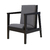 SILLON ESCANDINAVO 1 CUERPO WENGUE