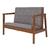 SILLON ESCANDINAVO 2 CUERPOS CASATÑO