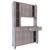 KIT COCINA PREMIUM CON ALACENA 120 CM JACARANDA