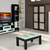 MESA DE LIVING 2 VIDRIOS 0,60 x 0,90 mts CAOBA - comprar online
