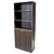 BIBLIOTECA PROFESIONAL PUERTAS BAJAS 530 8 MARRÓN OSCURO - comprar online