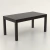 MESA 1,50 mts RECTA REGOLA L/ WENGUE