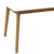 MESA 150 cm ARTICA ROBLE Y BLANCO - comprar online