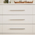 COMODA CONTEMPORANEO 100 X 43 X 80 CM COLOR BLANCO GENOUD - tienda online
