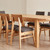 MESA EXTENSIBLE CONTEMPORANEA 1,55 MTS COLOR ROBLE GENOUD - Don José Hogar