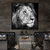 Quadro Decorativo Animais Leão PB V