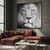 Quadro Decorativo Animais Leão PB IV