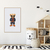 Quadro Decorativo Infantil Ursinho VI