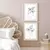 Kit 2 Quadros Decorativos Pessoas Linha Rosto III e IV