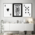 Kit 3 Quadros Decorativos Fashion e Pop Sorte no Jogo III