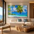 Quadro Decorativo Ilha Seychelles, África III