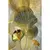 Kit 2 Quadros Decorativos Florais e Folhagens Oriental Folhas Douradas na internet