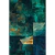 Kit 2 Quadros Decorativos Abstratos Arte Abstrata em tons Turquesa - comprar online