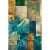 Kit 2 Quadros Decorativos Abstratos Arte Abstrata em tons Turquesa na internet