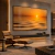 Quadro Decorativo Praia e mar Pôr do Sol VII