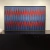 Quadro Artesanal Trançado Azul e Vermelho Sem Vidro 145x90cm na internet