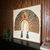 Quadro Artesanal Cocar São Fidelis Sem Vidro 100x100cm