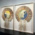 Kit 2 Quadros Artesanais Arara e Tucano Off White 70x100cm - comprar online