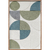 Quadros Artesanais Geométrico Têxtil Nublado Com Vidro 60x100cm